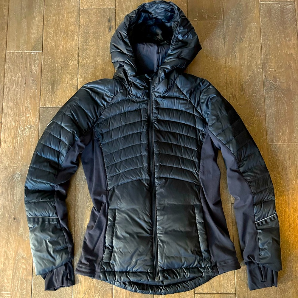 Lululemon Down For A Run Jacket - Black Size 8